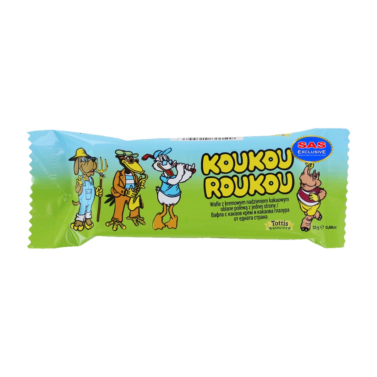 Вафельный батончик Koukou Roukou 25 г