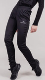 Детские лыжные разминочные брюки NordSki Jr. Base Black
