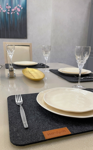 Салфетки для сервировки стола / сервировочные салфетки набор 4 шт. Scandylab Nordic Kitchen SND001