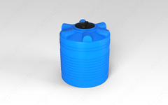 Ёмкость пластиковая пищевая ЭкоПром ЭВГ 500 л. вертикальная (90x90x103см;черный) - арт.555427