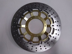 Диск тормозной передний золотой на Honda CBR F 2001-2006, CB F HORNET 900  2002-2006 г.в.