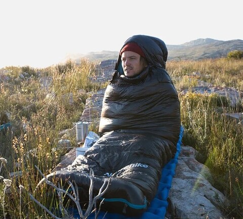 Пуховый спальный мешок Naturehike CW400 L утиный пух