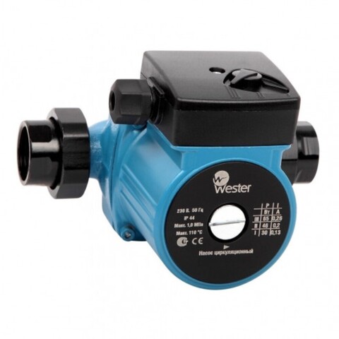 Насос циркуляционный Wester WCP 32-60G (с гайками)