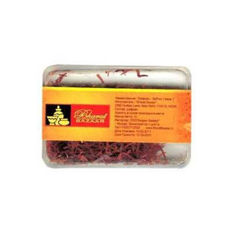 Шафран (целый)  Bharat Bazaar, 1 гр