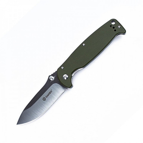 Нож Ganzo G742-1 (черный, оранжевый, зеленый)