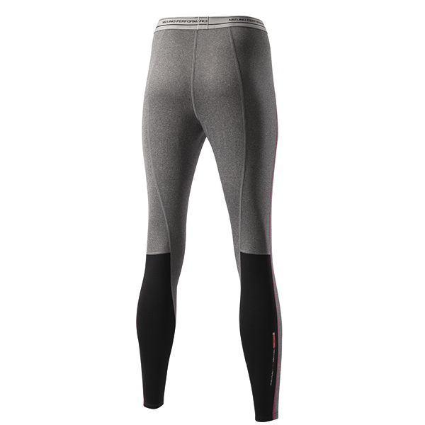 Термобелье кальсоны Mizuno WooL Long Tight женские grey