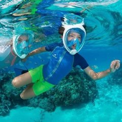 Маска для плавания EasyBreath на все лицо с креплением для Go Pro