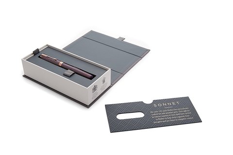 Ручка перьевая Parker Sonnet Premium, Purple Cisele PGT, F (1931542)