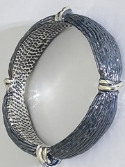 Четыре платка (браслет из серебра)