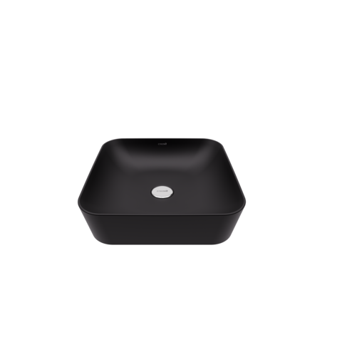 Creavit Ultra UL040-00SM00E-0000 Раковина мебельная 40x40, цвет: черный матовый