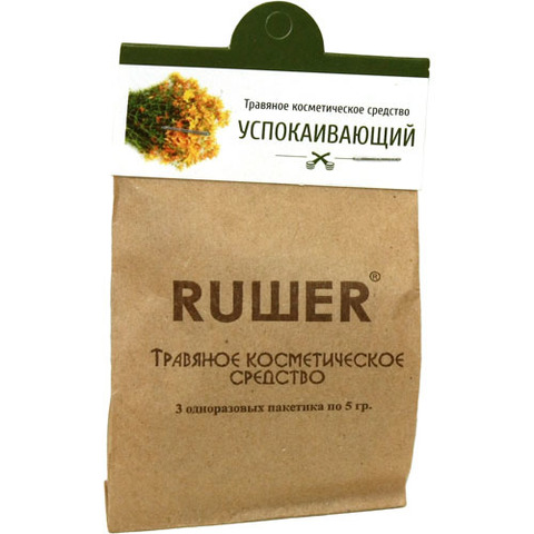 Травяное косметическое средство для ванны Успокаивающий