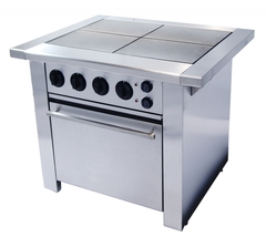 Плита электрическая Grill Master (с духовкой),  Ф4ПДКЭ/900, 1047х850х860, 4 эл/конф (18кВт 380В)