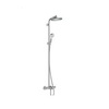 Hansgrohe Crometta S 27320000 Душевая система с термостатом и изливом внешнего монтажа 157,2 см с верхней лейкой 24х24 см