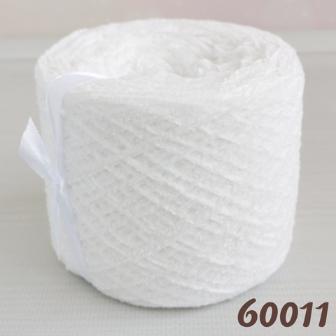 Велюр бобинный 600м/100гр (1,5мм) 60011, Белый