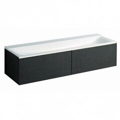 Geberit Xeno2 500.346.43.1 Тумба под раковину, 159.5x35x47.3см, Серый / Меламин, древесная структура фото