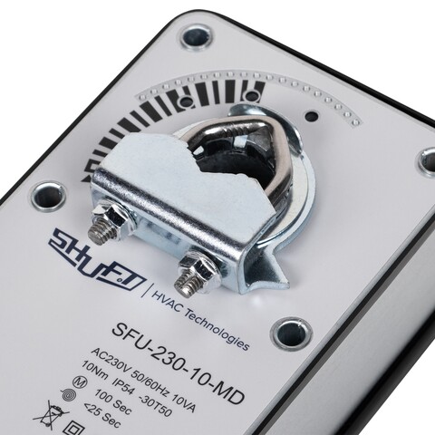 Электропривод Shuft SFU-230-10-MD с моментом вращения 10 Нм с возвратной пружиной