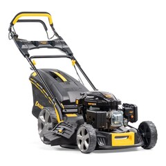 Газонокосилка CHAMPION LM5344 (PRO 4,4кВт привод 525мм 65л 25-75мм 1рычаг/6, 38кг 4в1)