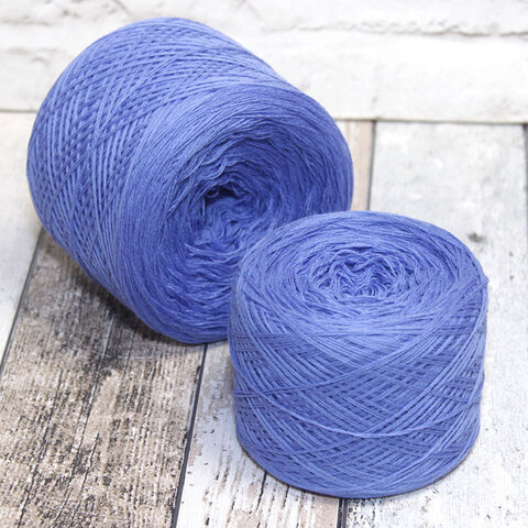 Смотка шерсть ягненка Z HINCHLIFFE & SONS LAMBSWOOL 2*2/17 темно-голубой