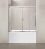 BelBagno Uno UNO-VF-2-170/145-C-CR Дверь для ванны в проём, цвет: хром