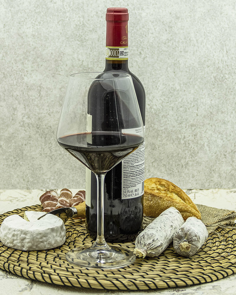 Вино Fattoria di Calappiano Кьянти Виничиано Красное Сухое 14,5% 0,75 л, Италия