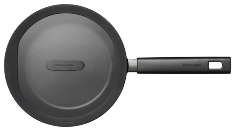 Сотейник Fiskars Hard Face 1052230 2.2л. d=24см (с крышкой) черный