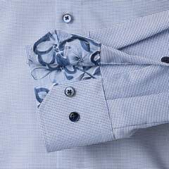 Сорочка мужская Venti Modern Fit 144324500-100 с цветной отделкой