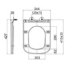 Lemark 100123425 Сет: Инсталляция Lemark PENEDA EXPERT + кнопка смыва BIT хром матовый + унитаз FLOREX бел. глянец