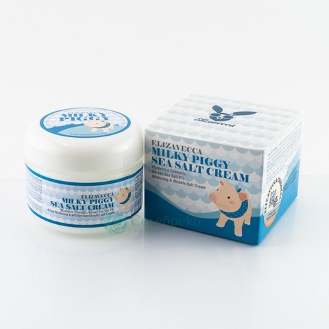 [Elizavecca] Крем для лица ОСВЕТЛЯЮЩИЙ White Crow Glacial More Cream, 100 гр