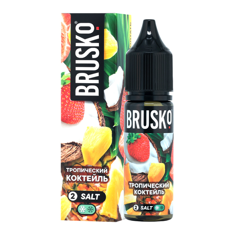 Жидкость BRUSKO Salt (Chubby) 2% 35 ml - Тропический коктейль