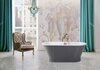 BelBagno BB35 Отдельностоящая акриловая ванна, встроенный слив, 167.6x78, цвет: белый