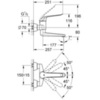 GROHE Euroeco Special 32773000 Смеситель локтевой для раковины