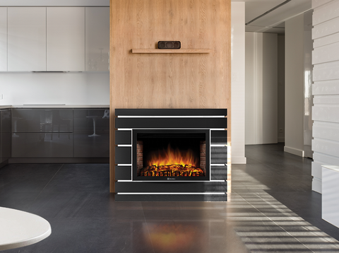 Портал Firelight Moderno 30 шпон чёрный дуб