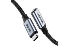 Кабель  UGREEN US372 (30205) USB-C 3.1 Male to USB-C Female Gen2 Extension Cable 1m - Dark Gray