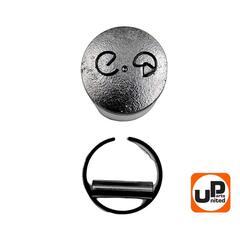 Поршень в сборе UNITED PARTS для бензопил 25 куб.см. d34мм (2500) (90-0048)