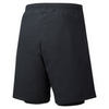 Mizuno Impulse 7.5 2 In 1 Short шорты для бега мужские черные - 2