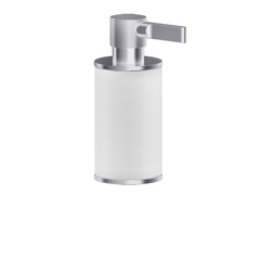 Gessi Inciso 58537#149 Дозатор для жидкого мыла настольный, цвет: белый/finox фото