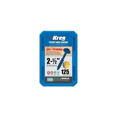 Шурупы с крупным шагом 2-1/2"-125 шт Kreg SML-C250B-125-INT