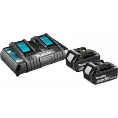Аккумуляторы BL1850B и зарядное устройство DC18RD Makita 191L75-3