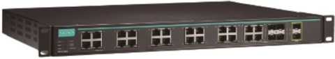 Коммутатор управляемый MOXA ICS-G7526A-8GSFP-2XG-HV-HV-T