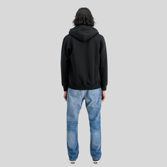 Толстовка Alpha Industries Basic Big Logo Zip Hoodie Black (Черная)