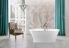 BelBagno BB35 Отдельностоящая акриловая ванна, встроенный слив, 167.6x78, цвет: белый