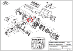 Коленвал DDE G350i (794-968-141)