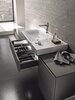 Geberit Xeno2 500.533.01.1 Раковина с полкой, 90x48см, белый / Специальное керамическое покрытие KeraTect