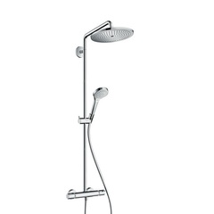 Hansgrohe Croma Select S 26794000 Душевая система внешнего монтажа с термостатом 121,3 см с верхней лейкой 28х28 см фото