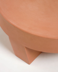 Кофейный столик Vilena из терракоты Ø 60 см