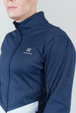 Элитный утеплённый лыжный костюм Nordski Pro Blue/Pearl Blue мужской