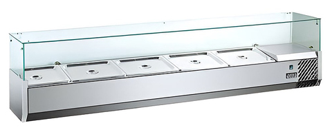Витрина холодильная Hurakan HKN-VRX1400/330