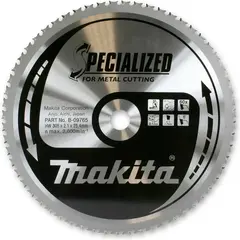 Пильный диск для металла, 185x30x1.8/1.5x56T Makita B-31653