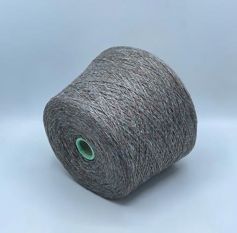 Filcom, Tibet tweed 2/11 550м. 50%Як, 50%Шелк,Мрамор,твид(126), 42090