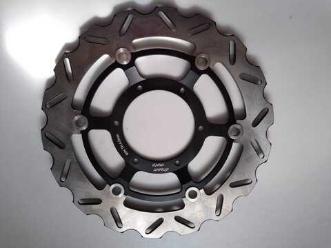 Переднии тормозные диски на Honda CBF1000